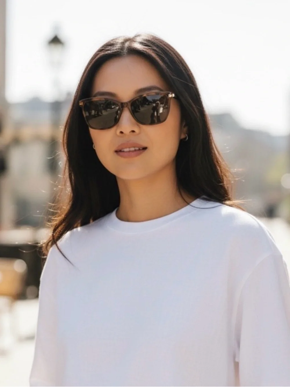Saint Laurent Tortoiseshell Sunglasses NWT - Picture 7 of 7